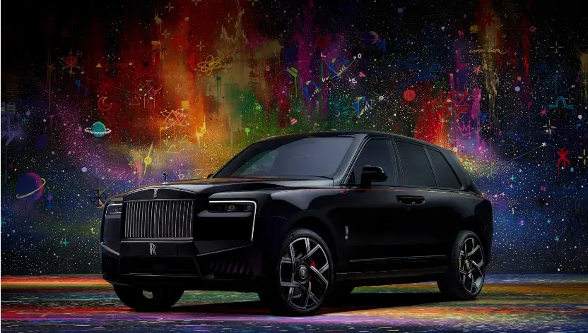 A Rolls-Royce acaba de transformar o seu Cullinan na tela de um artista de graffiti — eis por que razão os cinco venderam antes de serem mostrados
